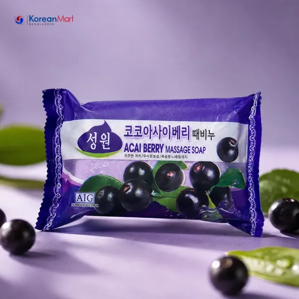 AIG Acai Berry Massage Soap - 150g